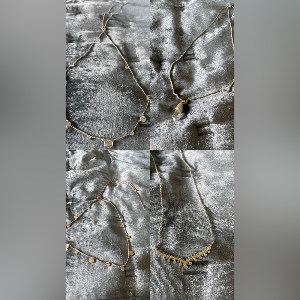 4 Kendra Scott Necklace Bundle!